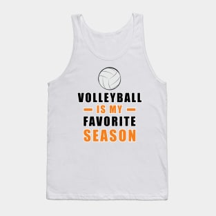 Volleyball Is My Favorite Season Tank Top